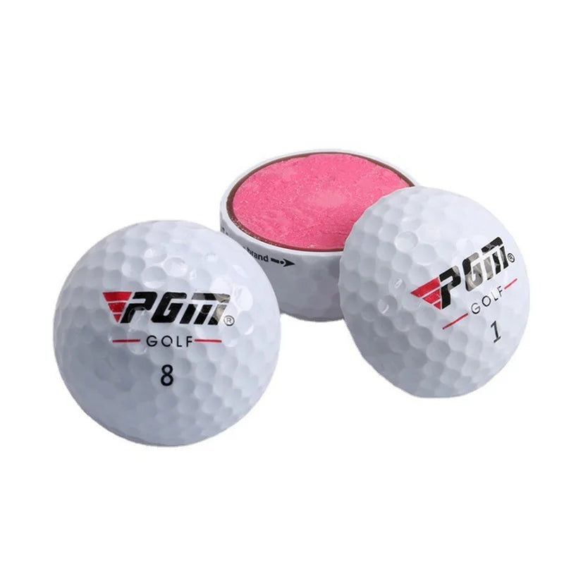 PGM Golf Ball Three-layer Match Balls Gift Box Package Synthetic Rubber Material