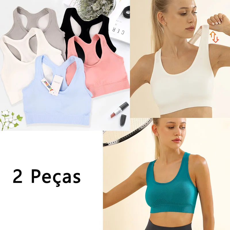 2 Pieces Women's Gym Tops, Women's Tops, Women's Bra, Sexy Bras, Sports Bras, Academy, Women's Sutians