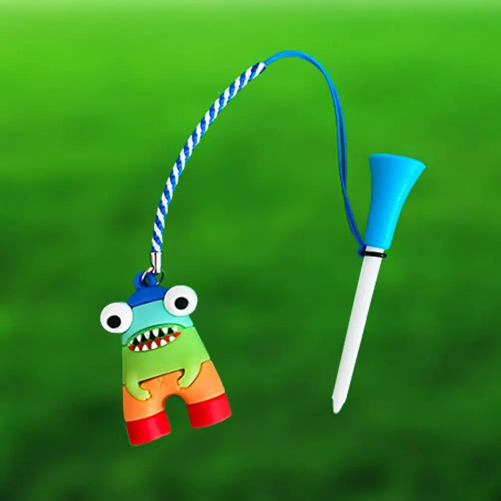 Golf Ball Holder 8.3mm Golf Ball Tees Cartoon Astronaut Golf Rubber Tees Easy To Find Durable Practice Dropshipping