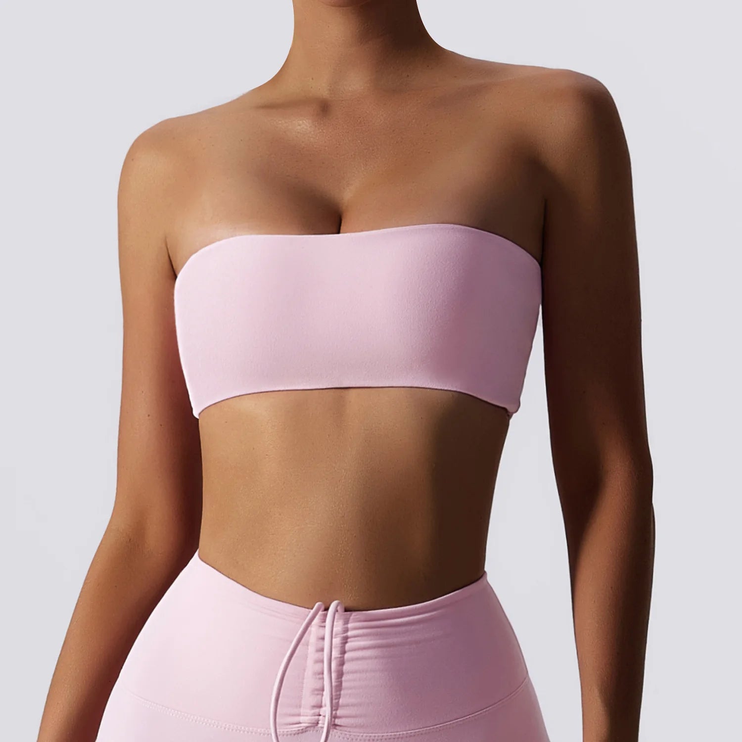 Sports Bra Sport Top Woman Gym Underwear Strapless Bustier Breathable Elastic Workout Tops Fitness Training Brassiere Yoga Bras
