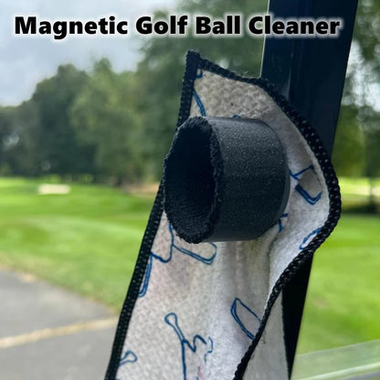 2025 New Printed Golf Ball Washer Golf Magnetic 3d Durable Printing Cleaner Essential Cleaning Tool