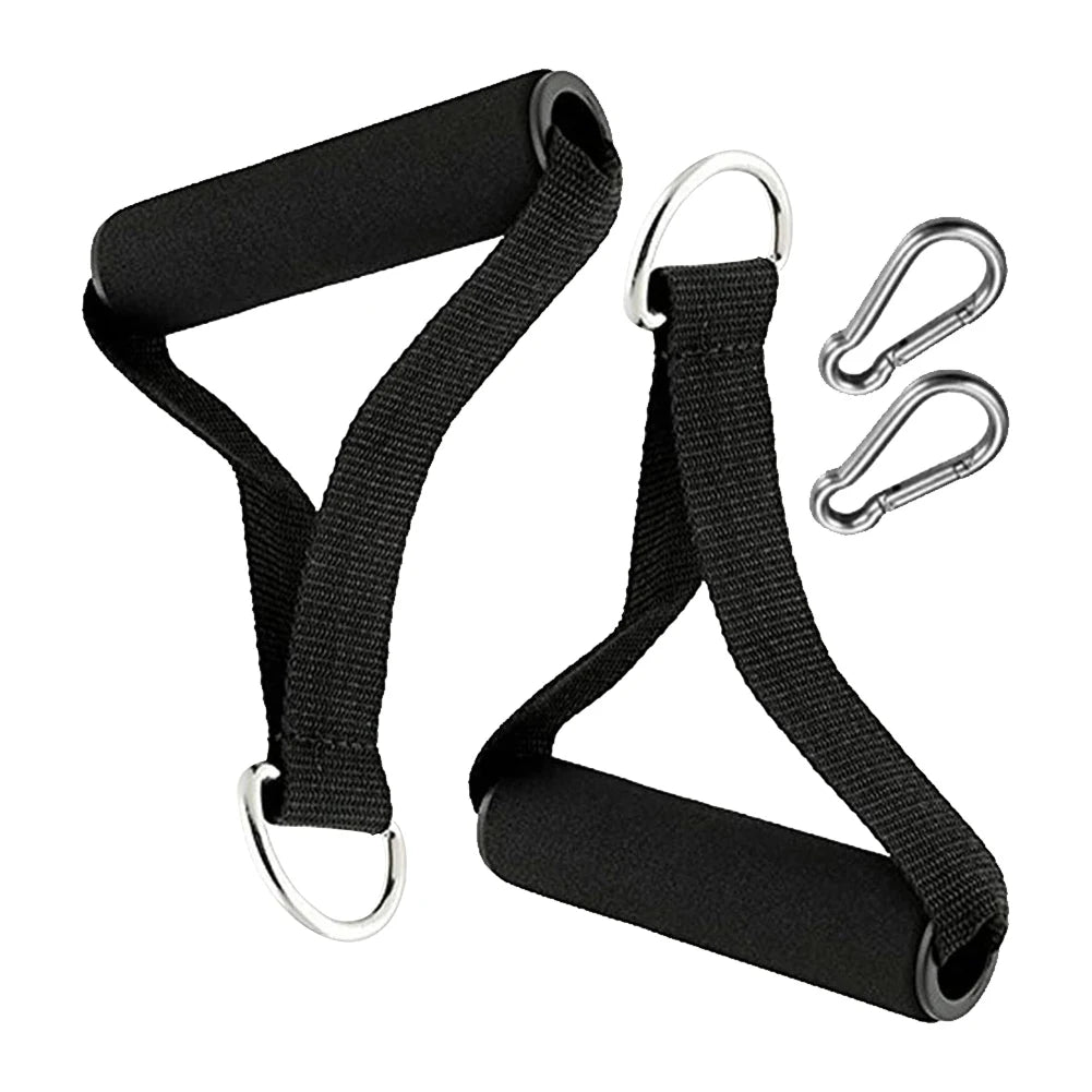 2Pcs Gym Resistance Bands Handles – Anti-Slip Grips