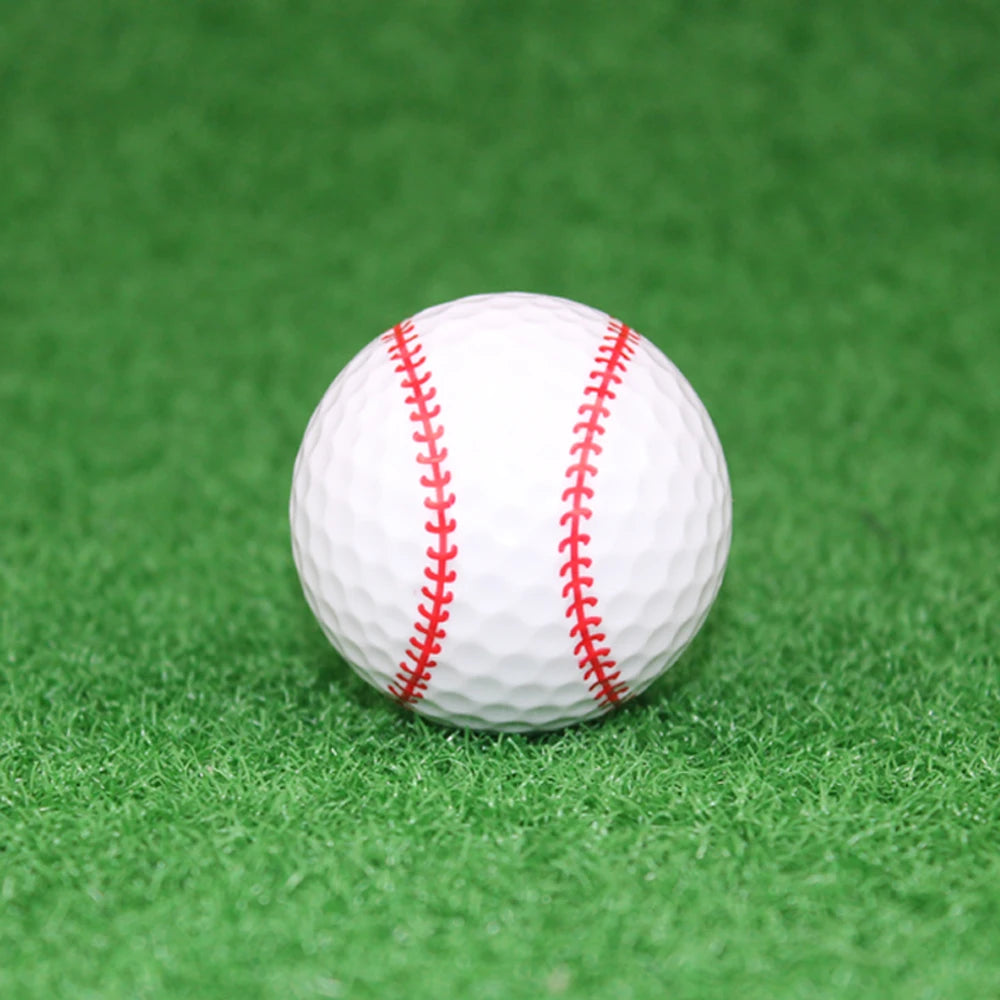 1Pcs Double Golf Balls Training Sports Gift Practice Driving Range Novelty Fun for Golfer Childrens Colored Cartoon Cute Indoor