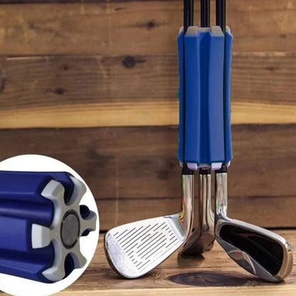 Golf Club Fixed Storage Device Portable Divider Clips Can Hold 6 Clubs Fixing Bracket Clamp Club Retainer Golf Accessories