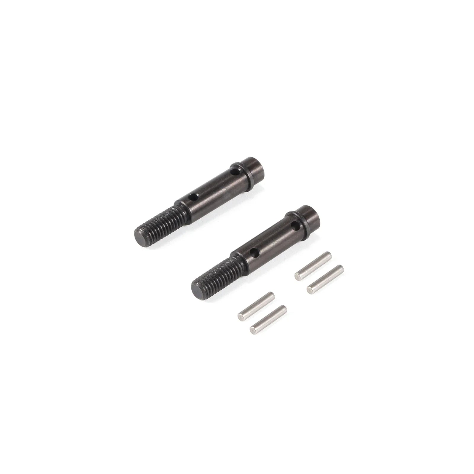 Steel Universal Shafts VDI Set Rear Axle Shafts Portal Stub Shaft for Vanquish F10 Portal Axle VS4-10 Phoenix VRD Chassis