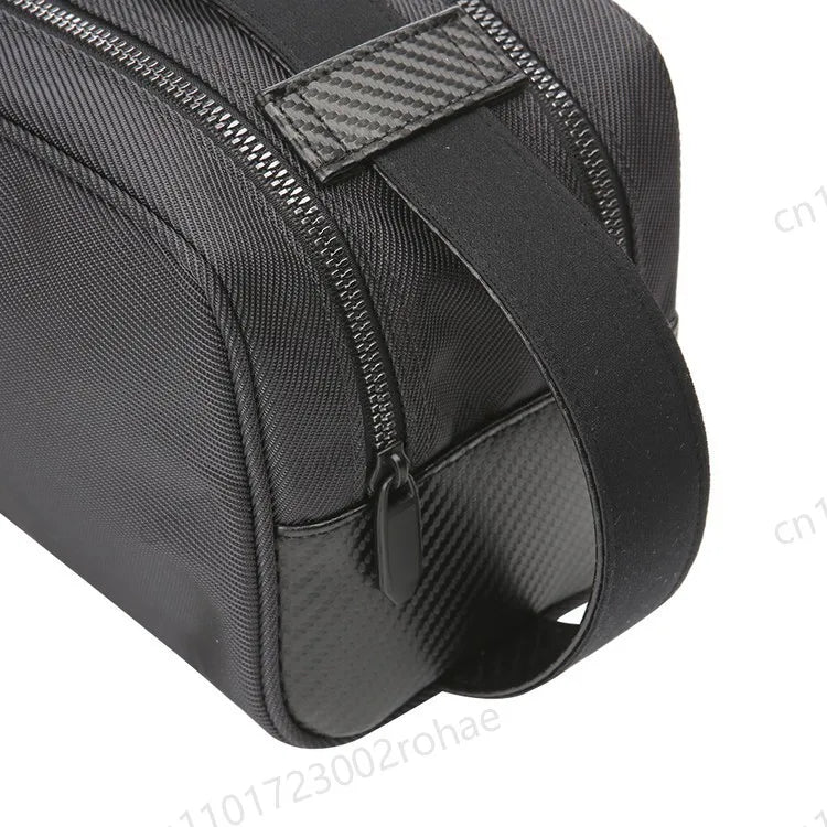 Golf Bag Handbag - Pure Black Storage Bag Sports Bag Double Layer Storage Lightweight Design