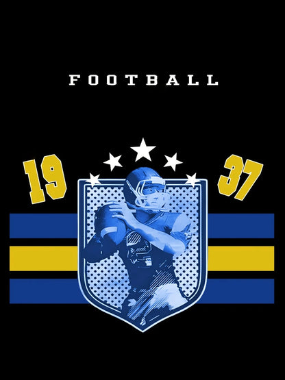 Soccer Team Men's Short Sleeve Shorts Two-piece Lightweight Team Graphic Printed Quick-Drying Breathable Soccer Sportswear