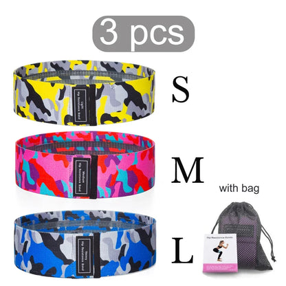WOSWEIR Elastic Resistance Bands Set for Workout