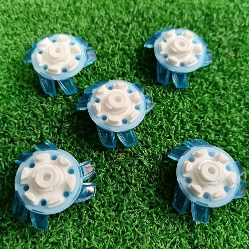 Golf Shoe Spikes Replacements 12 Pieces Footwears Anti Slip Golf Cleat Quick Twist Golf Spikes Golf Cleats Portable Wrench Screw