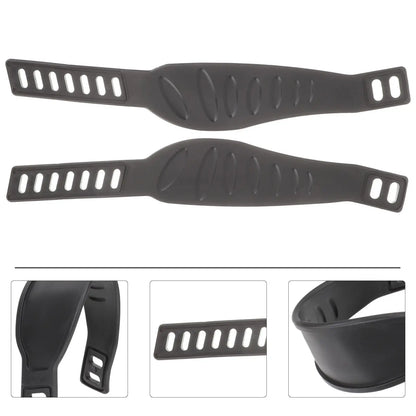 2Pcs Bike Pedal Straps Adjustable Footrest Bands Universal Cycling Parts Exercise Supplies Gym Equipment Bicycle Pedals