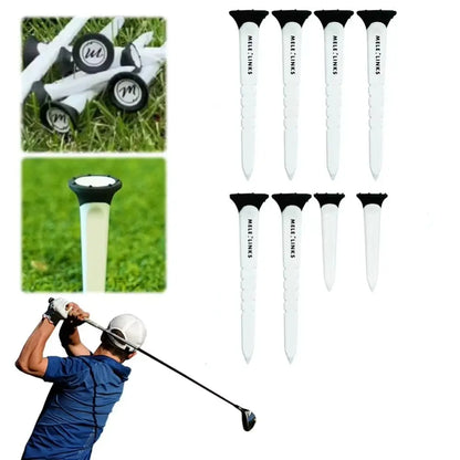 79mm 45mm Golf Tees Improve Accuracy Driving Range Golf Ball Tees Seats Stabilizes Practice Training Golf Scale Tees Backyard