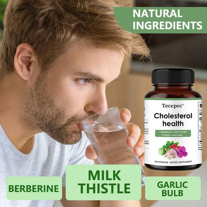 Cholesterol Supplements - Improves Blood Circulation, Supports Cardiovascular Health, and Strengthens The Immune System