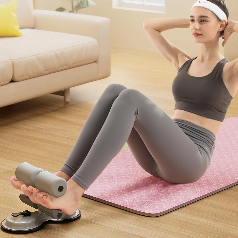 Sit Up Equipment Suction Cups Assistant Ankle Support Abdominal Workout Fitness Adjustable Sports Fitness Physical Exercise