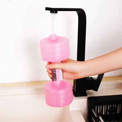 1kg Dumbbells,Comprehensive Home Water Flooding Dumbbells For Fitness Aquatic Barbell Gym Weight Loss Exercise Women Accessories