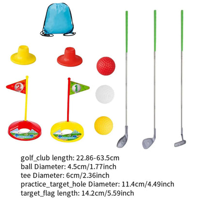 Toddlers Golf Set Retractable Club Kids Golf Club for Indoor Outdoor Garden