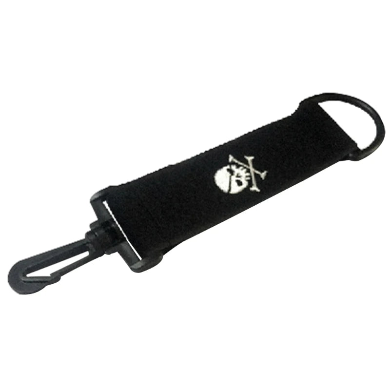 Double Sided Golf Balls Hands Cleaning Clubs Golf Towel Clip with Carabiner Hook 448D