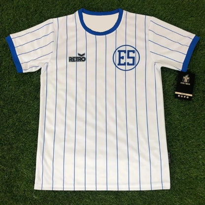 Soccer Jersey Camisa De Futbol Retro 1985 El Salvador Shirts for Men Women Round Neck Short Sleeved Casual Men Women Clothes