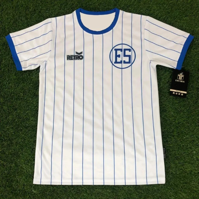 Soccer Jersey Camisa De Futbol Retro 1985 El Salvador Shirts for Men Women Round Neck Short Sleeved Casual Men Women Clothes