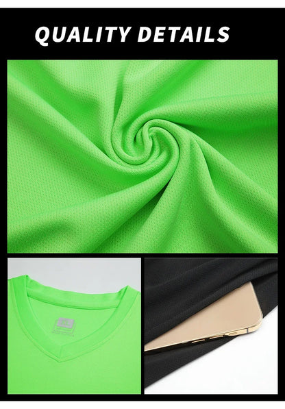 Custom Soccer Uniforms Football Training Clothing Adults Kid Clothes Short Sleeve Printing Men Boys Soccer Clothes Sets Jls916