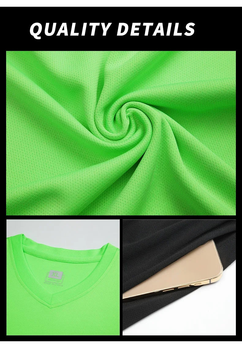 Custom Soccer Uniforms Football Training Clothing Adults Kid Clothes Short Sleeve Printing Men Boys Soccer Clothes Sets Jls916