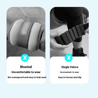 1Pair Yoga Fitness Exercise Wrist Weights Adjustable Ankle Wrist Protector Straps Gym Jogging Sports Weighted Wristband