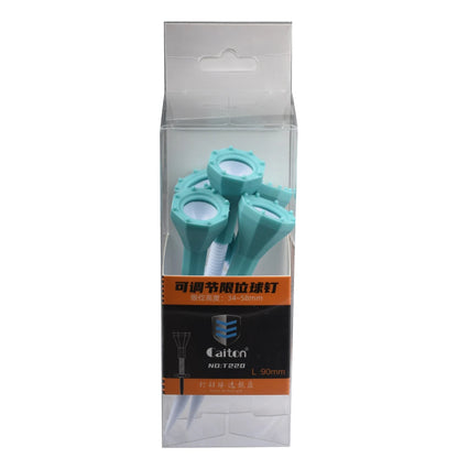 5Pcs/Set Plastic Golf Tees Adjustable Height Freely Durable Golf Tees Stable Training Ball Stand Tees for Golfer Practice