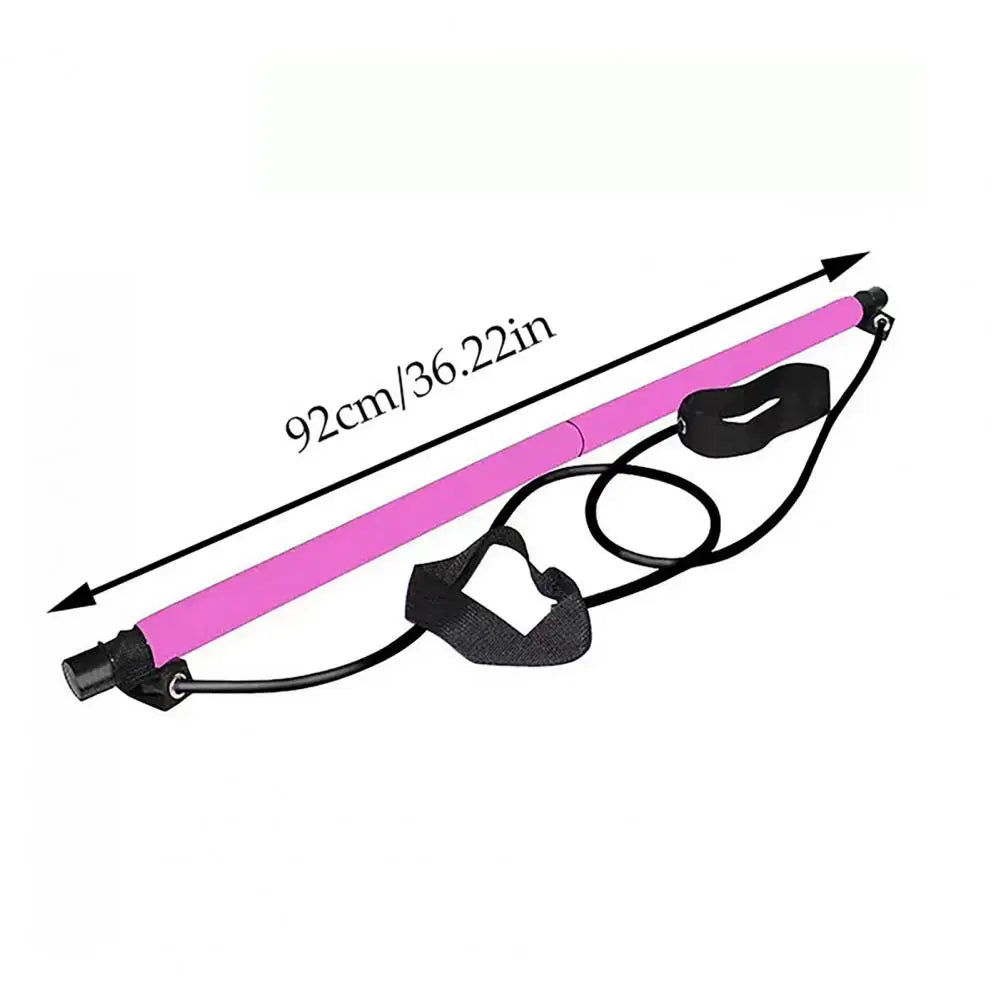Pilates Bar with Resistance Band Strength Training Pilates Bar Pilates Bar Resistance Band Set for Full Body Strength for Leg
