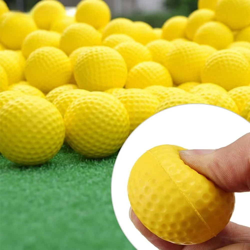 10 Foam Golf Practice Balls Soft Balls for Indoor or Outdoor Training Great for Improving Golf Skills Durable Sport Accessories