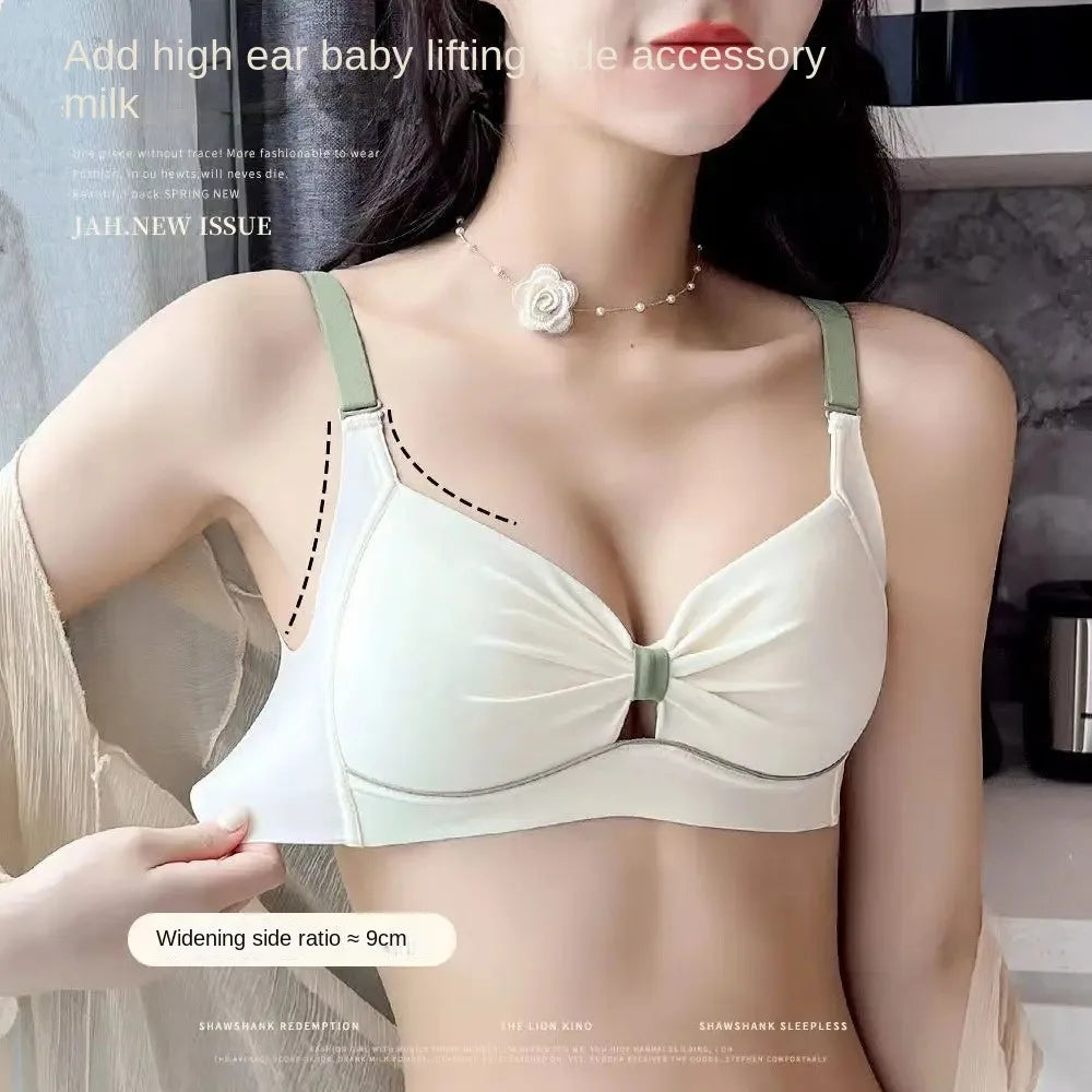 2/1Solid Wireless Sports Bra Comfy & Breathable Seamless Push Up Running Workout Tank Everyday Bra, Women's Lingerie & Underwear