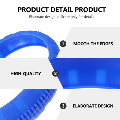 2 PCS Dumbbell Set Dumbbells Cover Silicone for Simple Fall-resistant Protective Silica Gel Wear-resistant