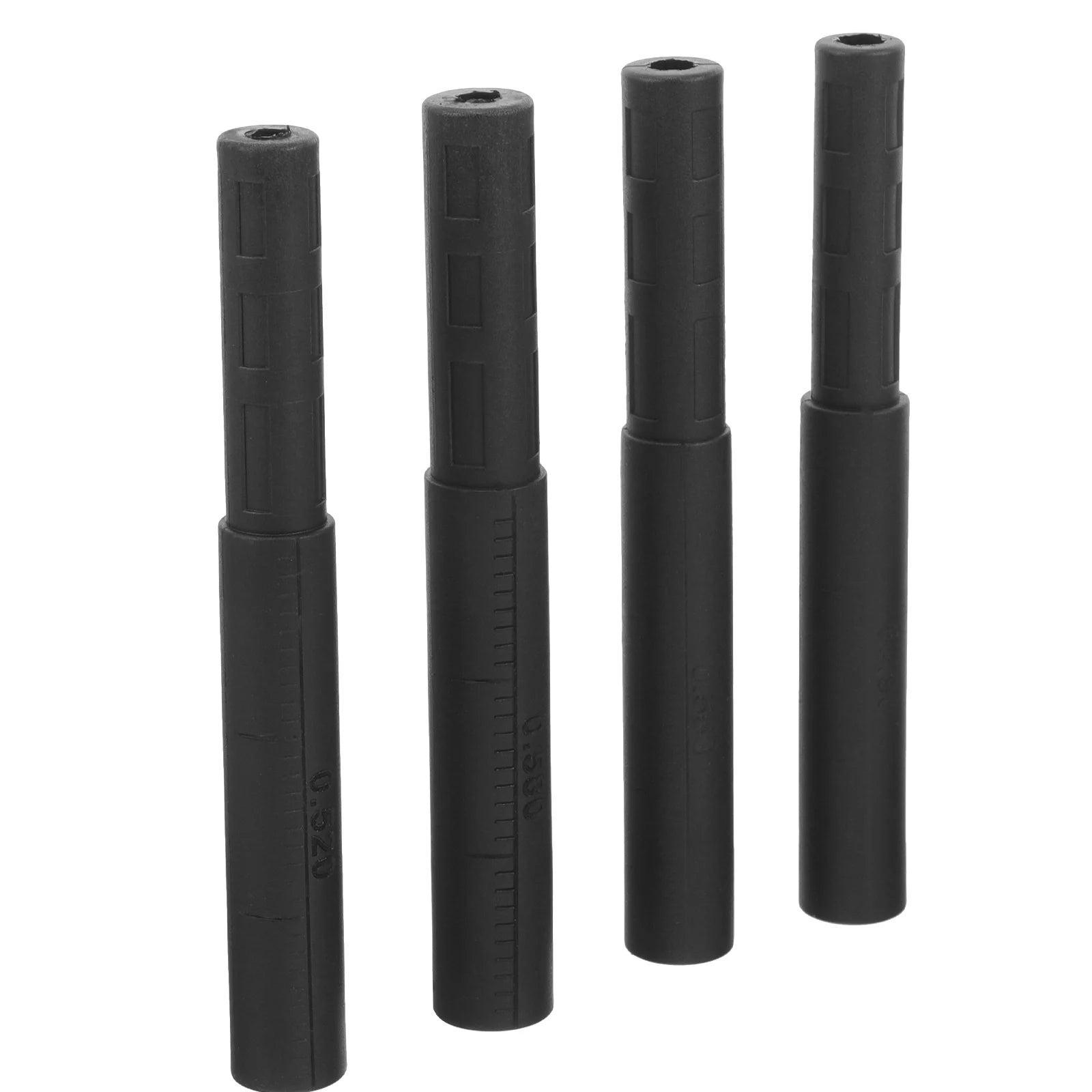 4 Pcs Golf Shaft Extensions Carbon Fiber Golf Club Extenders Adjustable Golf Training Aids Golfer Gear Golf Supplies Golf Club