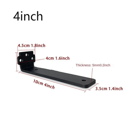 Metal Bench Table Shelf Bracket Space Saving Furniture Accessories Wall Mounted Support Hardware Fittings Heavy Duty
