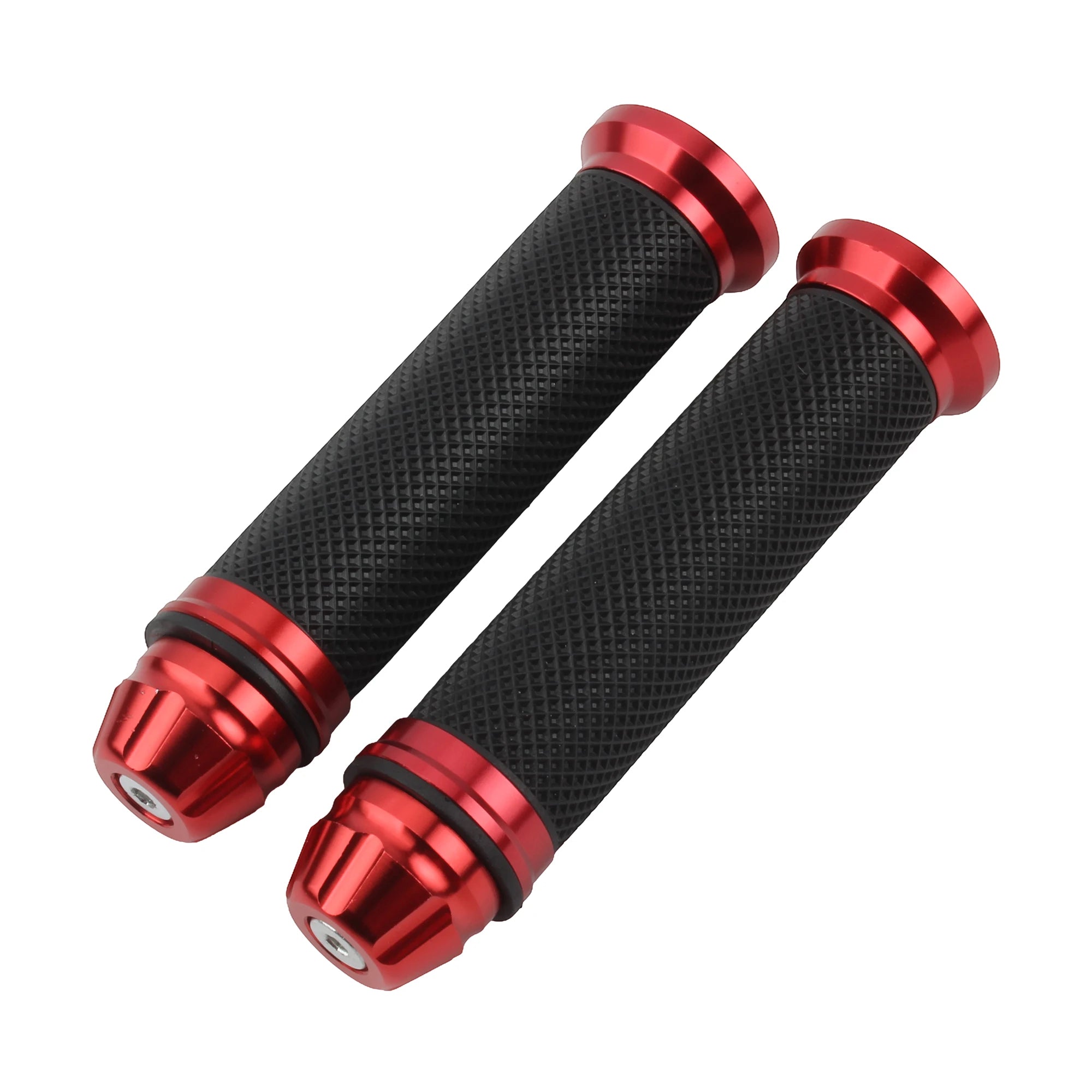 7/8'' Motorcycle Grips Hand Bar Grips Rubber Anti-Slip Mountain Motocross Handlebar for KTM Yamaha Kawasaki Universal Pit Bike