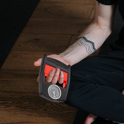 Red Portable Hand Grips Grip Strengthener Finger Trainer Hand Exerciser Compact Hand Gripper Kit Heavy Duty Fitness Body