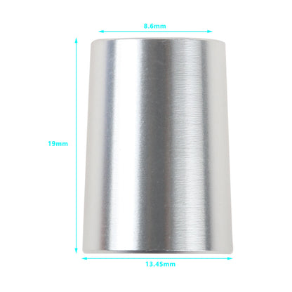 10Pcs Aluminum Alloy Golf Ferrules for 0.335,0.350,0.370 Tip Irons Shaft Adapter Sleeve Ferrules Club Shaft Ball Connection Ring