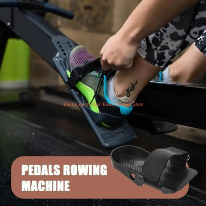C4DE Fitness Equipment Pedals Rowing Exercise Home Sports Pedals Easy to Install