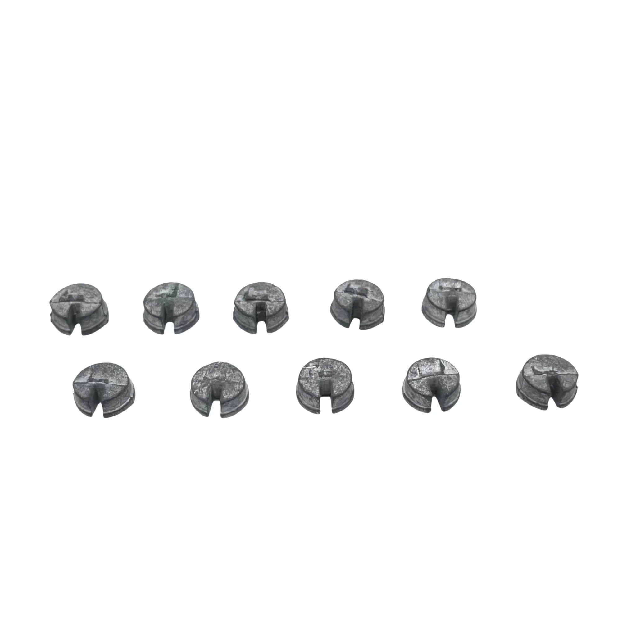 10Pcs Golf Club Assembling Accessories Balance Ding Golf Shaft Swing Nail Plug Weights,Slender for Wood,Coarse for Irons