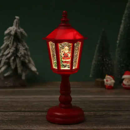 Christmas Santa Lantern Wind Lights, Merry Christmas Decoration, Home Ornament, New Year, 2024, Xmas, 2025