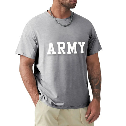 tees hippie clothes funnys mens t shirt graphic ARMY - Cal Robertson Zero Day T-Shirt  clothes sweat men clothings streetwear