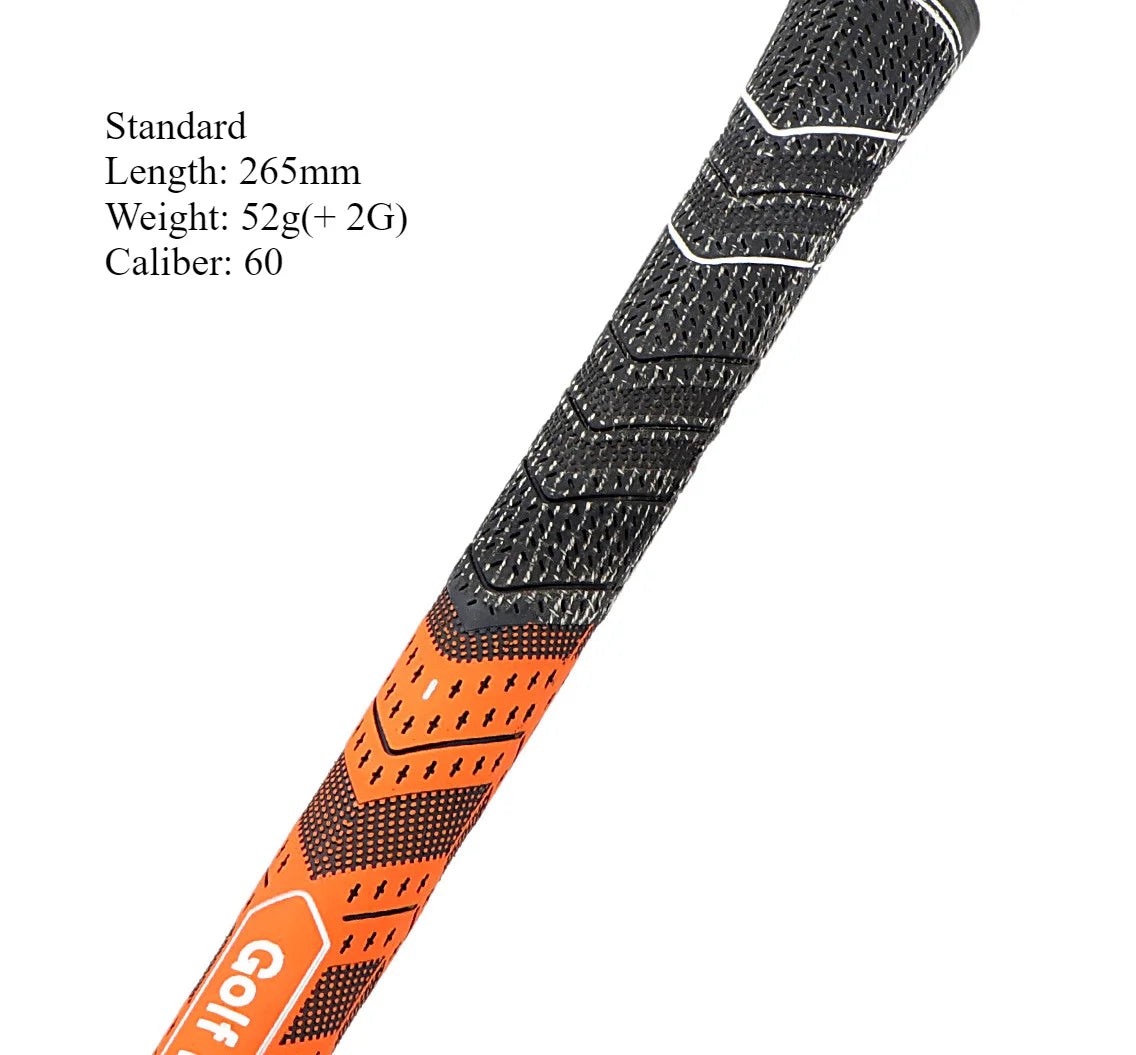 Golf Grip PLUS 4  Men's Rubber Golf Grips Cotton Yarn Golf Club Grips Iron and Wood Standard/Midsize Grip Universal