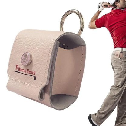 Golf Ball Waist Bag Pocket Portable Golf Tees Storage Pouch Golf Ball Case Waist Bag Golf Tees Organizer Bags Golf Accessories