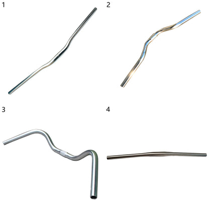 Aluminum alloy bicycle handlebars curved handlebars horizontal handles big swallows princess retro leisure U-shaped handlebar