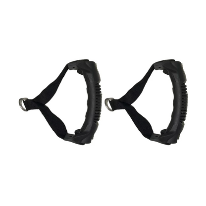 2 Pack Resistance Band Handles Gym Equipment Draw Rope Grips Strength Training Rope Handles 19X14cm
