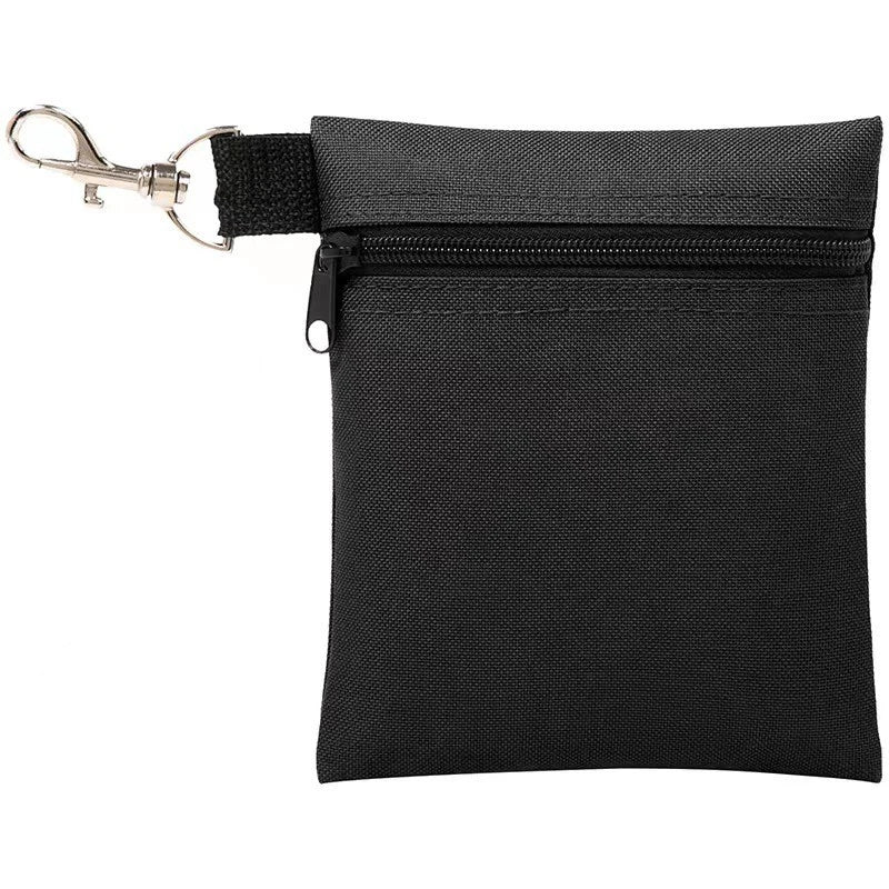 Golf Ball Bag Portable Waist Pack with Tee Storage Golf Accessories Pouch for Men & Women Lightweight Sports Belt Bag