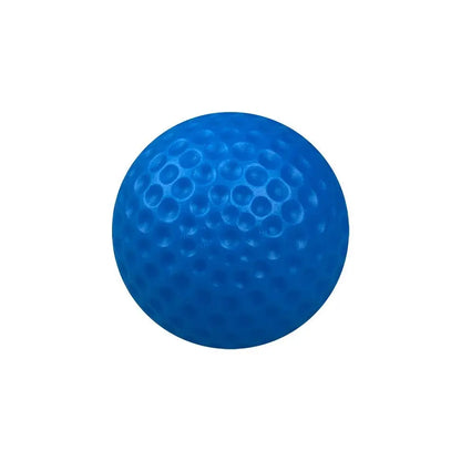 10PCS Golf Balls Elastic Indoor Outdoor Practice Training Golf Hollow Ball Non-hole Mixed Color Indoor Golf Ball Pet Toy Ball