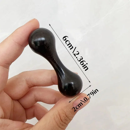 Mini Dumbbell - Decompression DIY Fingertip Joint Gyroscope - Decompression Finger Exercise Tool-Wooden for Knuckle Bone Design