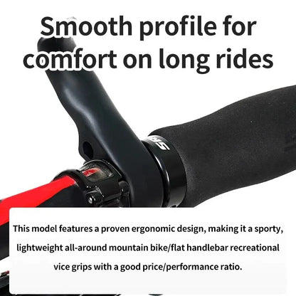 Mountain Bike Handlebars Thumb Black Grips Bicycle Handle Thumb Force Rest Grip Comfort And Shock Absorption Bike Accessories