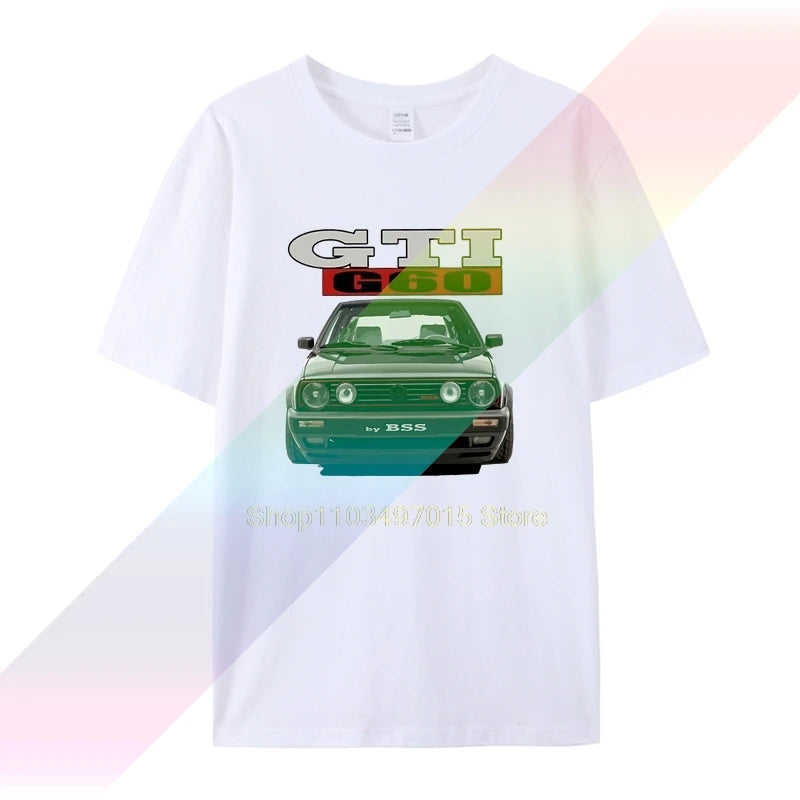 Tee shirt Golf gti g60 voiture de légende