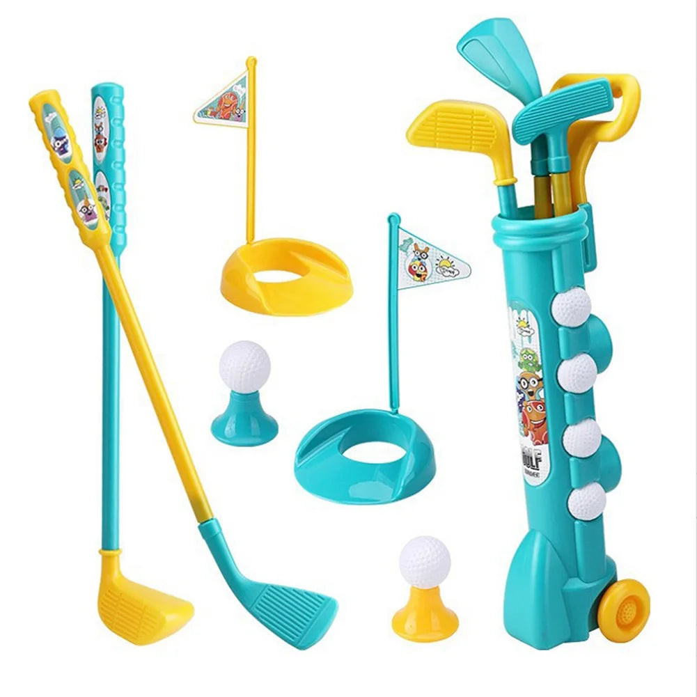 Clubs Set Parent Child Educational Activities Outdoor Sports Game Toy Game Outdoor Sports Golf Clubs