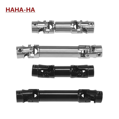 Stainless Steel Drive Shaft 39-45mm 54.5mm-62mm Driveshaft 2PCS for 1/18 RC Crawler Car TRX4M Bronco Upgrade Parts